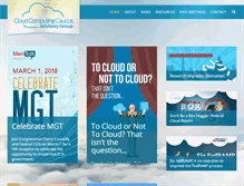 Tablet Screenshot of cloudcomputingcaucus.org